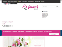 Tablet Screenshot of pamuksepeti.com